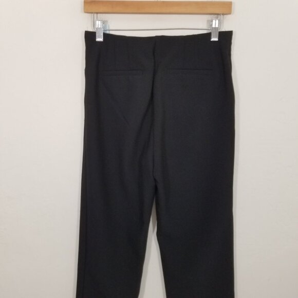 NWT LOFT Petite High Waist Dress Pants Black Size 4P - Picture 6 of 9